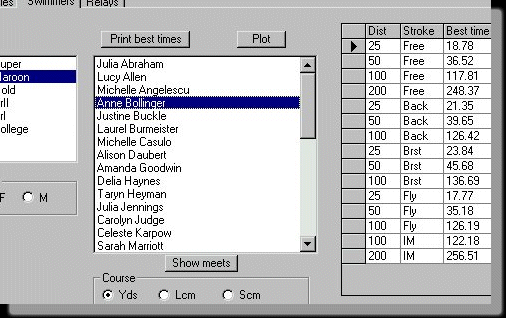 LSA SwimTeam 6.5 in action